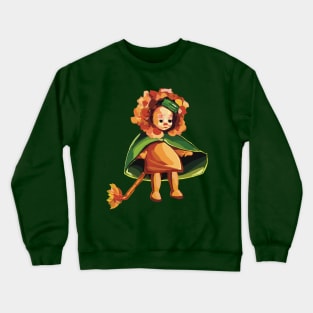 Cute little Cowardly Lion from the Wizard of Oz Crewneck Sweatshirt